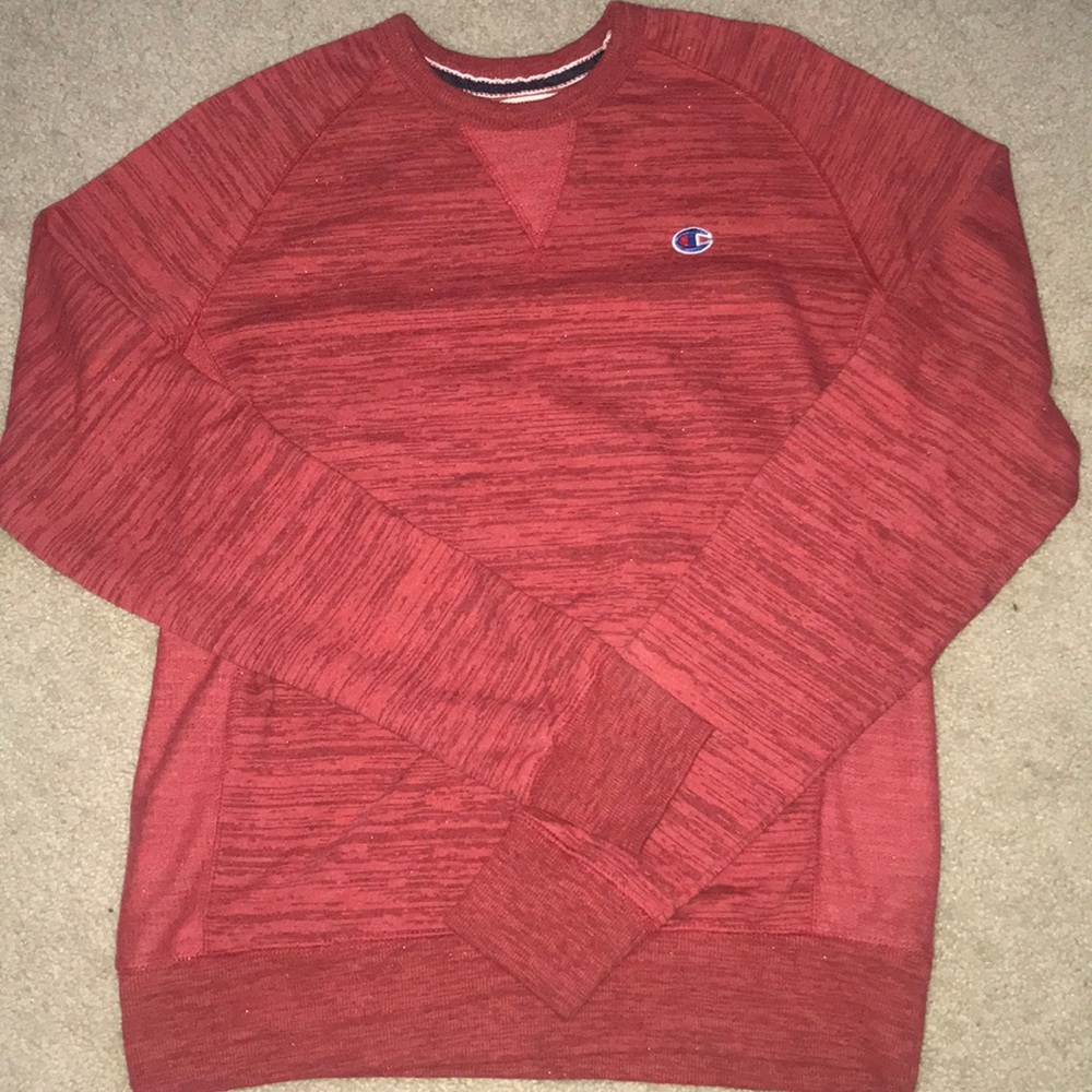 red champion crew neck